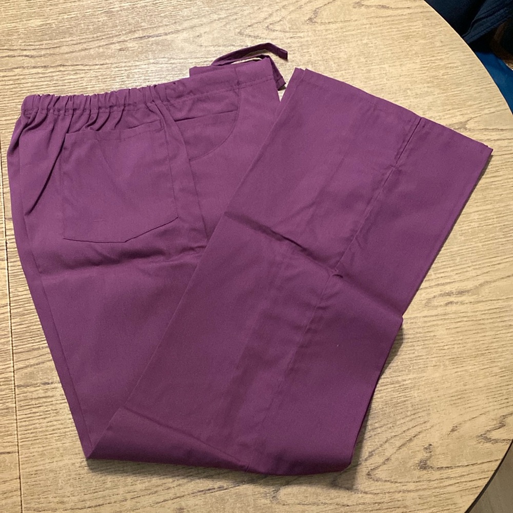 Jasco Uniforms Burgundy Scrub Pants